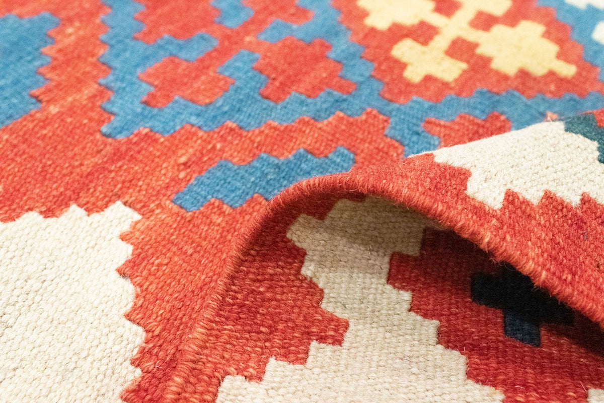 Kelim Carpet - orientalisk matta - 183 x 120 cm - orange