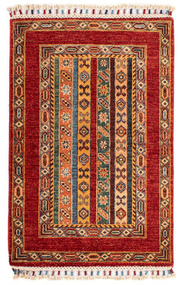 Ziegler Carpet - Shal - 99 x 66 cm - mörkröd