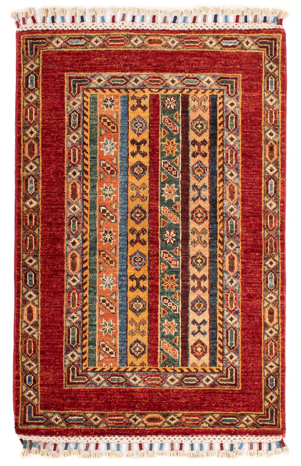 Ziegler Carpet - Shal - 99 x 66 cm - mörkröd