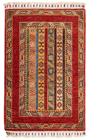 Ziegler Carpet - Shal - 99 x 66 cm - mörkröd