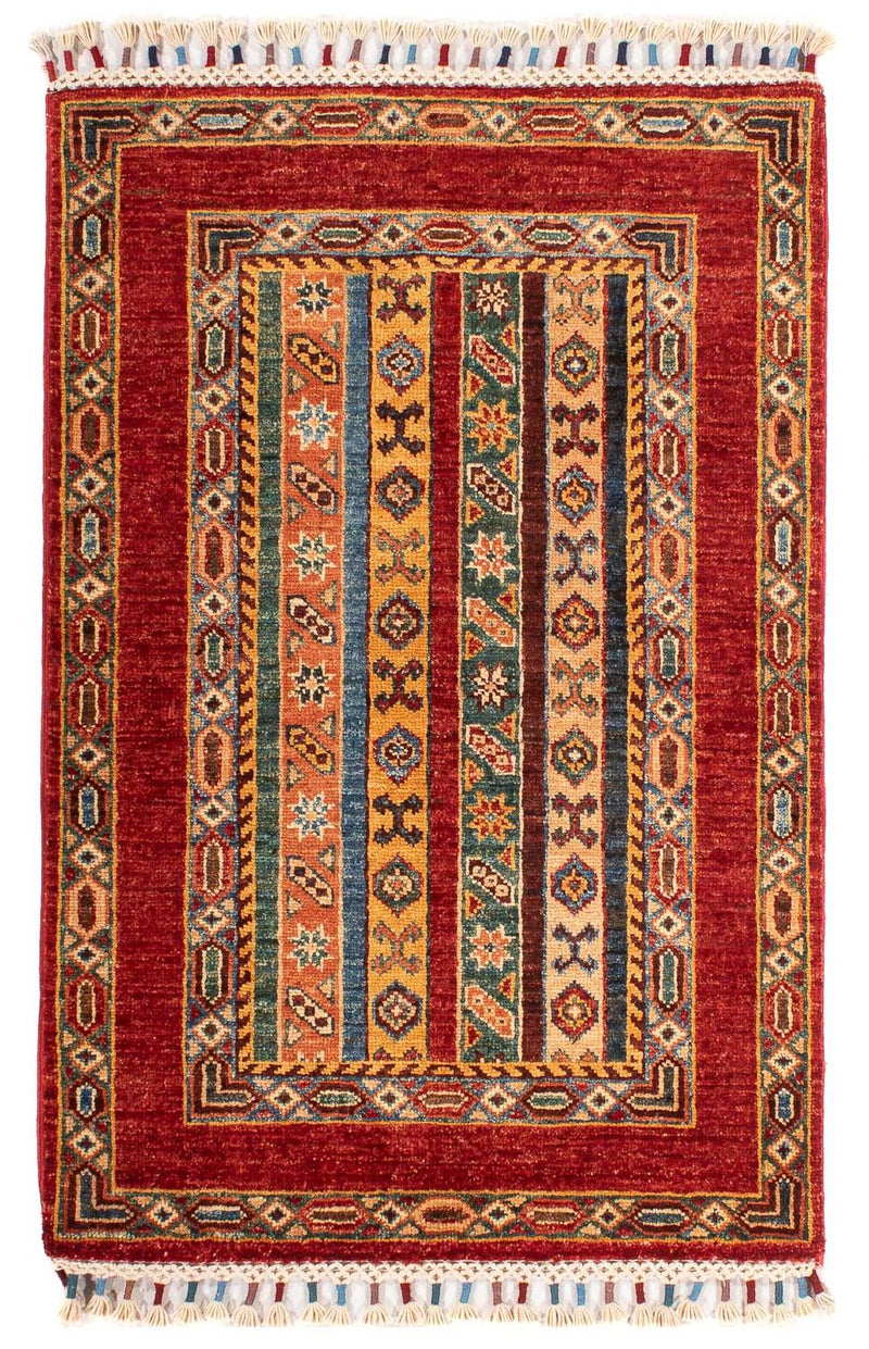 Ziegler Carpet - Shal - 99 x 66 cm - mörkröd
