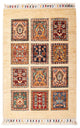 Bakhtiari Mattan 90x62cm - Oriental Carpet