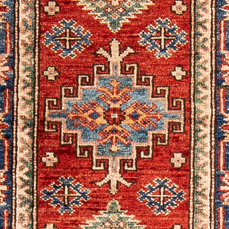 Runner Ziegler Carpet - Kazak - 173 x 56 cm - mörkröd