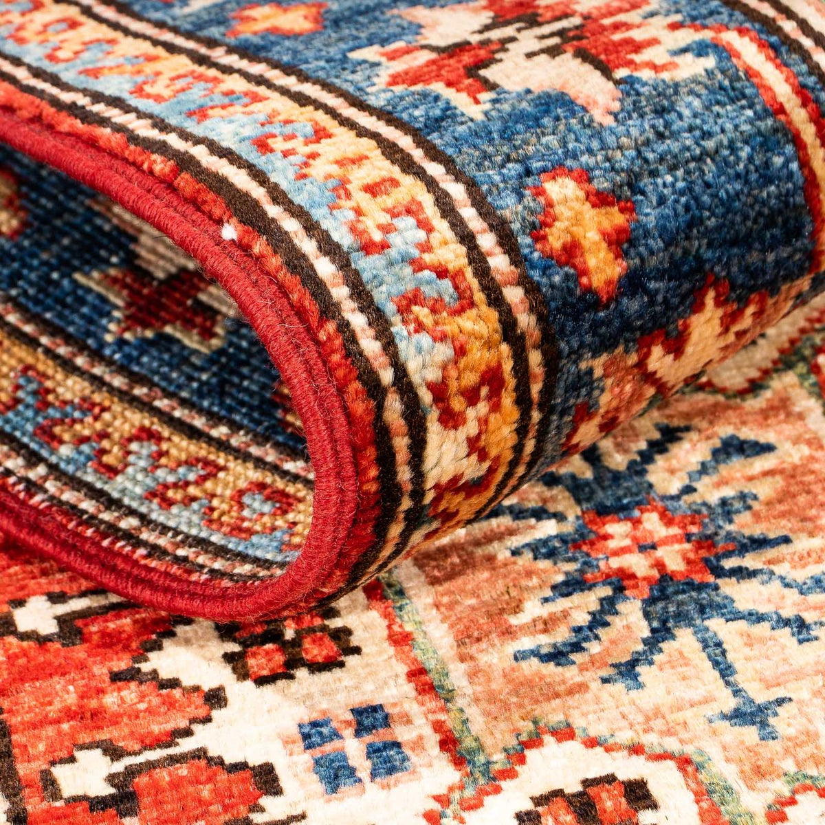 Runner Ziegler Carpet - Kazak - 173 x 56 cm - mörkröd