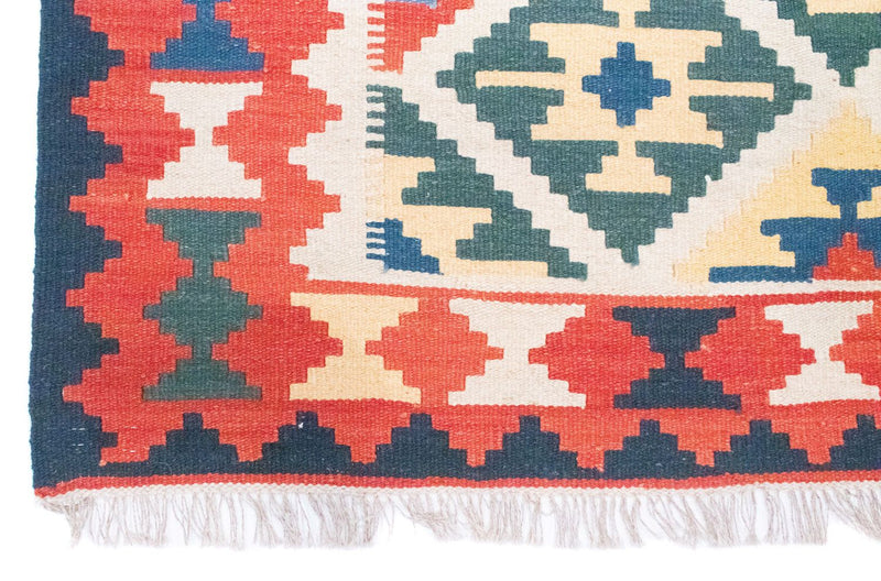 Kelim Carpet - orientalisk matta - 190 x 120 cm - flerfärgad