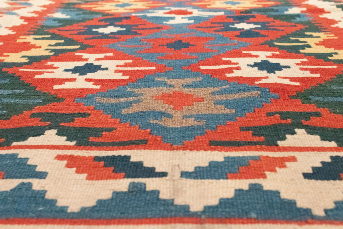 Kelim Carpet - orientalisk matta - 185 x 119 cm - orange