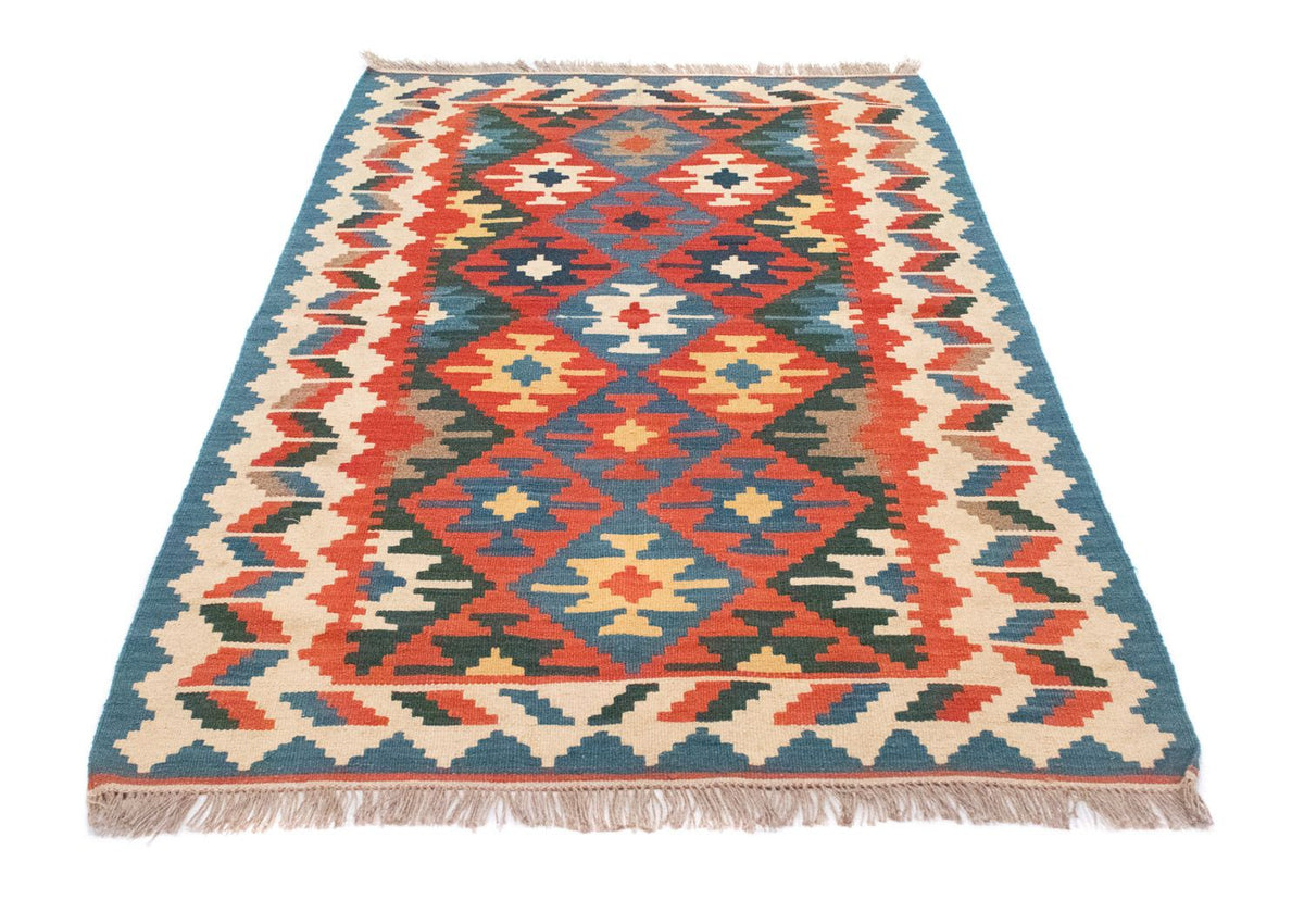 Kelim Carpet - orientalisk matta - 185 x 119 cm - orange