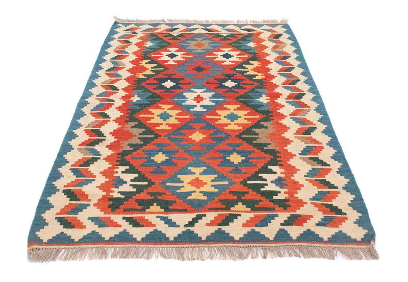 Kelim Carpet - orientalisk matta - 185 x 119 cm - orange