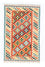 Kelim Carpet - orientalisk matta - 184 x 118 cm - orange