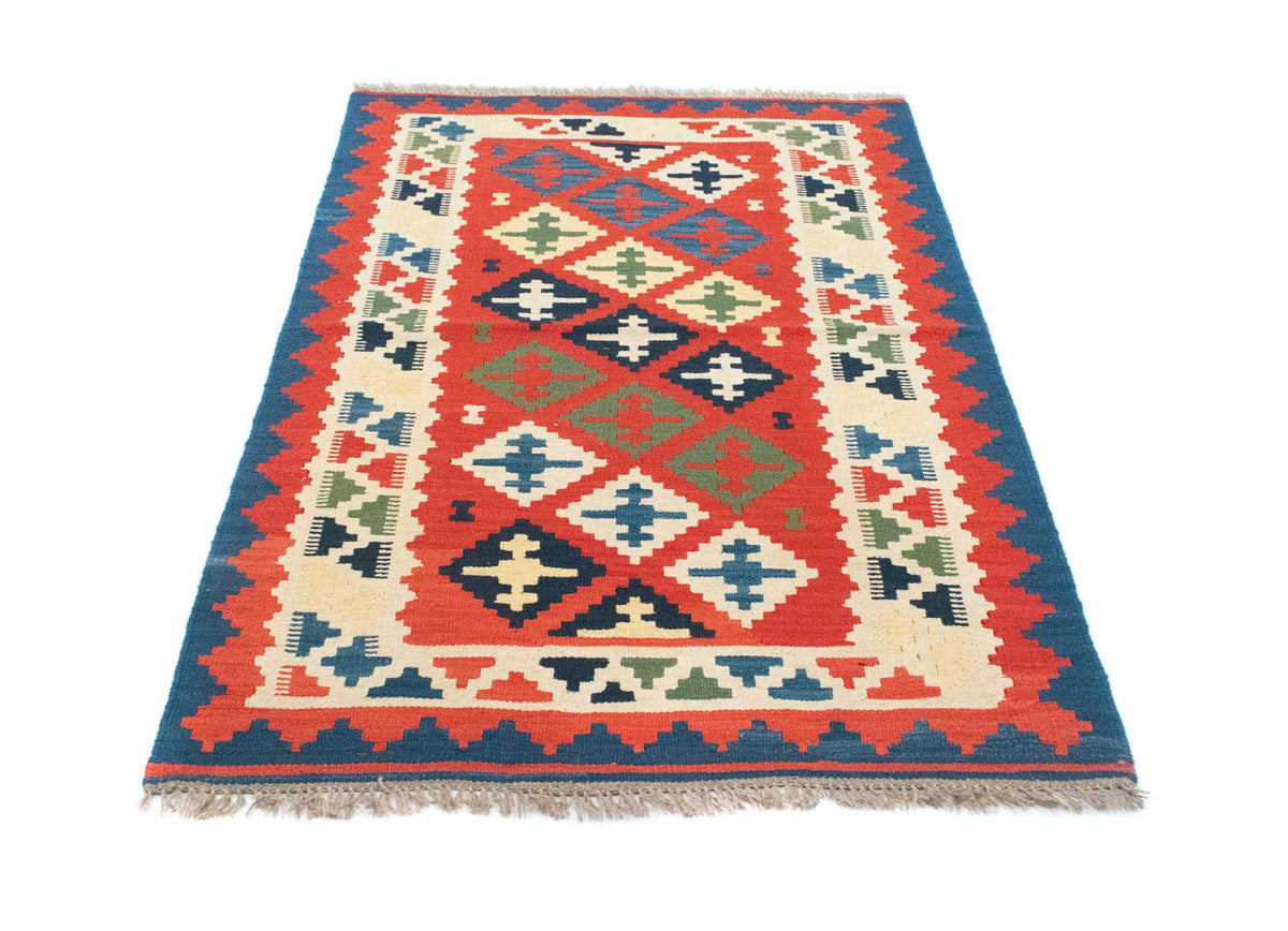 Kelim Carpet - orientalisk matta - 150 x 102 cm - flerfärgad