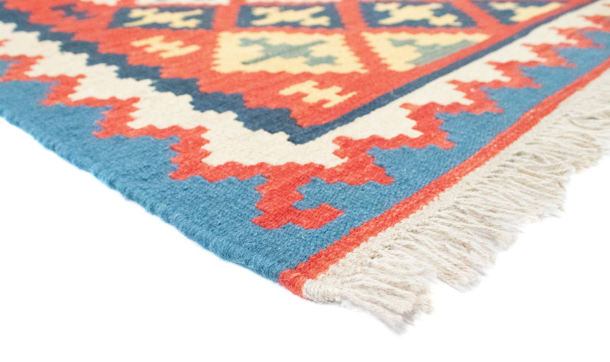 Kelim Carpet - orientalisk matta - 150 x 102 cm - röd