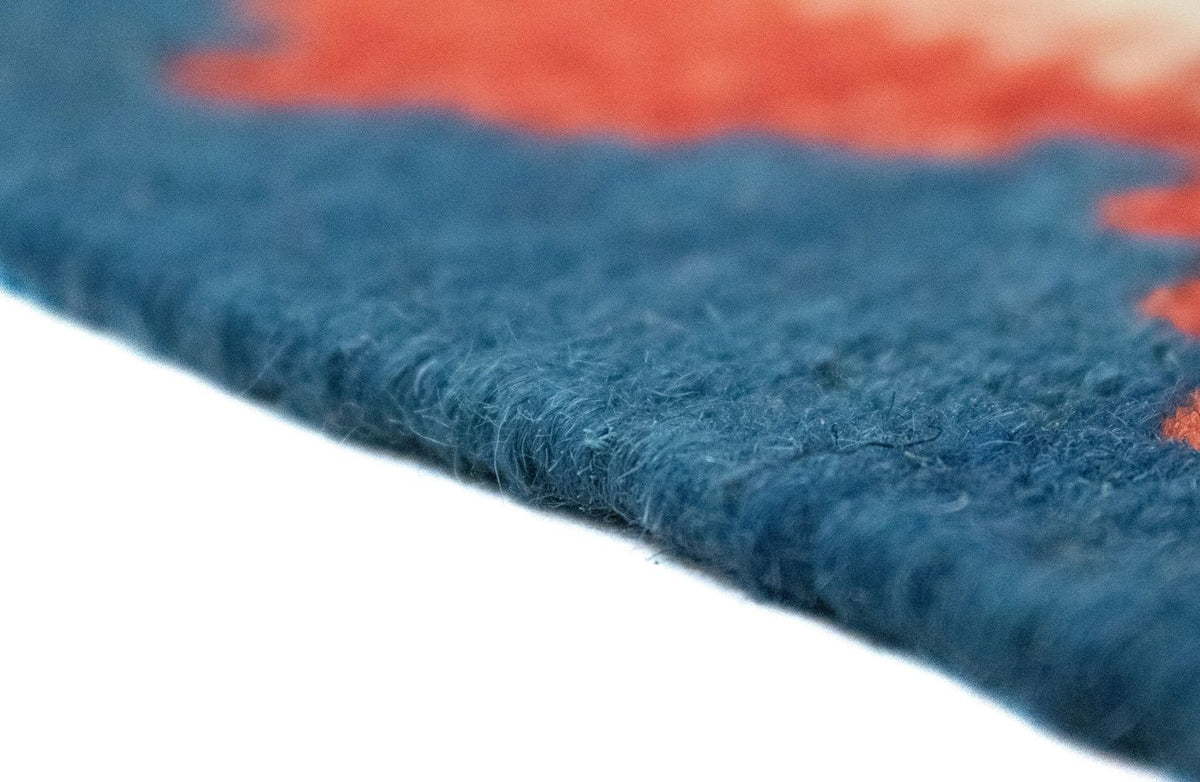 Kelim Carpet - orientalisk matta - 152 x 99 cm - orange