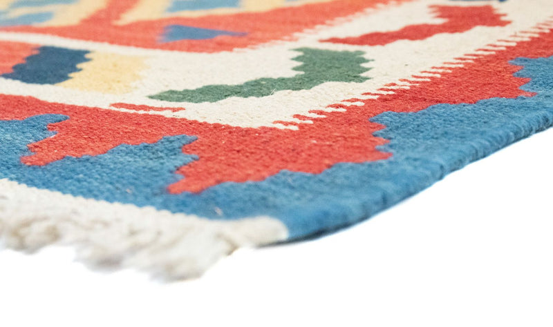 Kelim Carpet - orientalisk matta - 147 x 101 cm - orange