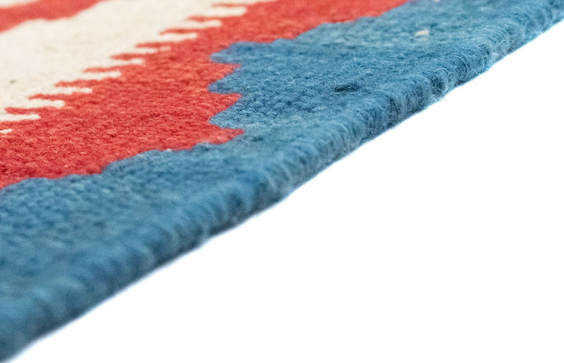 Kelim Carpet - orientalisk matta - 147 x 101 cm - orange