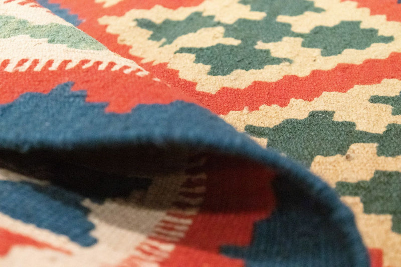 Kelim Carpet - orientalisk matta - 148 x 106 cm - orange