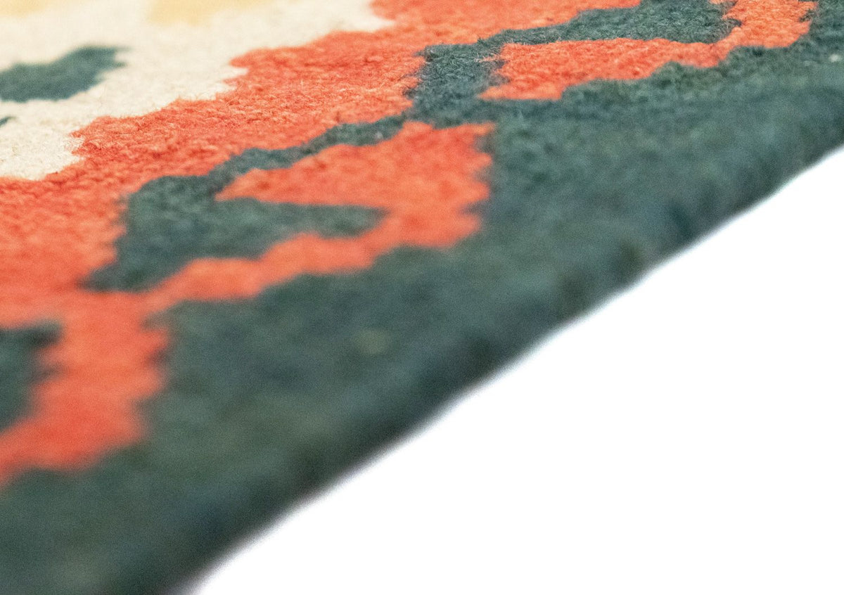 Kelim Carpet - orientalisk matta - 153 x 100 cm - blå