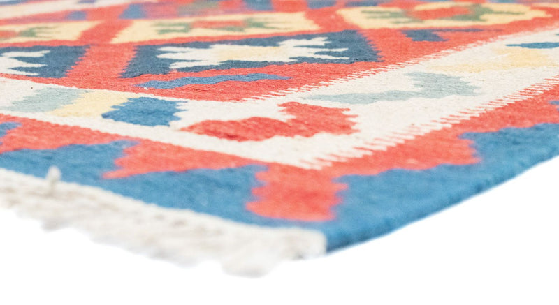 Kelim Carpet - orientalisk matta - 147 x 100 cm - orange