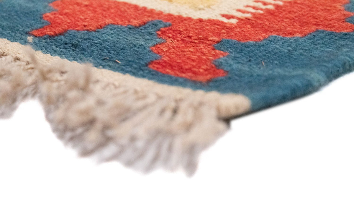 Kelim Carpet - orientalisk matta - 151 x 102 cm - blå