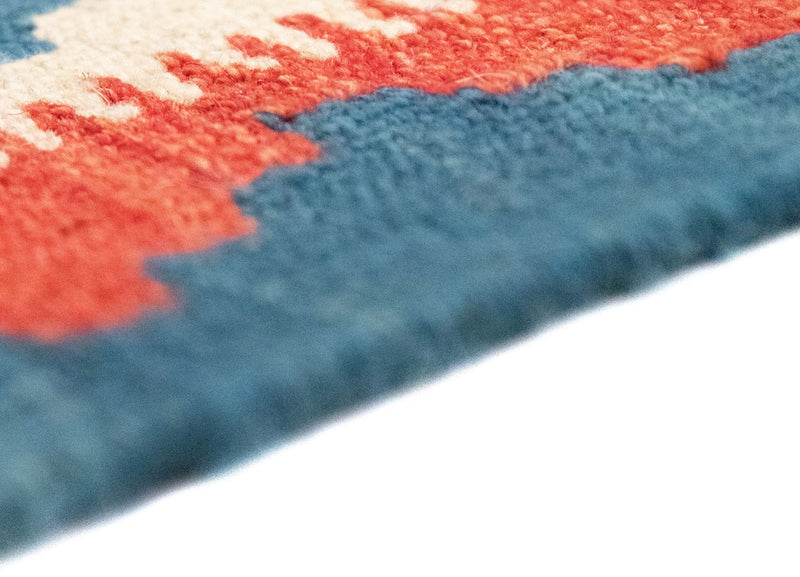 Kelim Carpet - orientalisk matta - 151 x 102 cm - blå