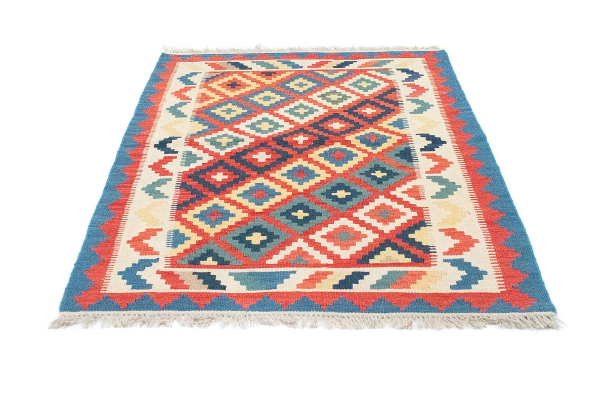 Kelim Carpet - orientalisk matta - 151 x 102 cm - blå