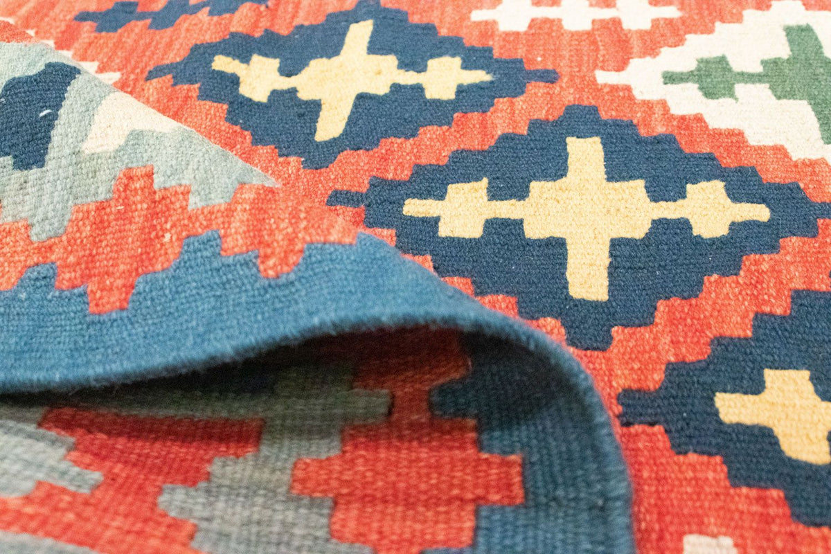 Kelim Carpet - orientalisk matta - 150 x 104 cm - orange