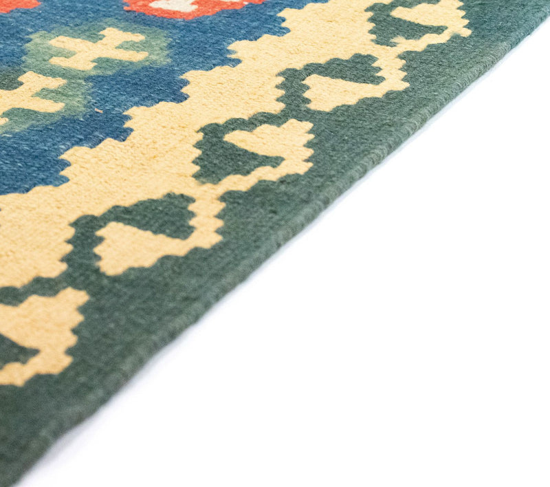 Kelim Carpet - orientalisk matta - 158 x 105 cm - orange