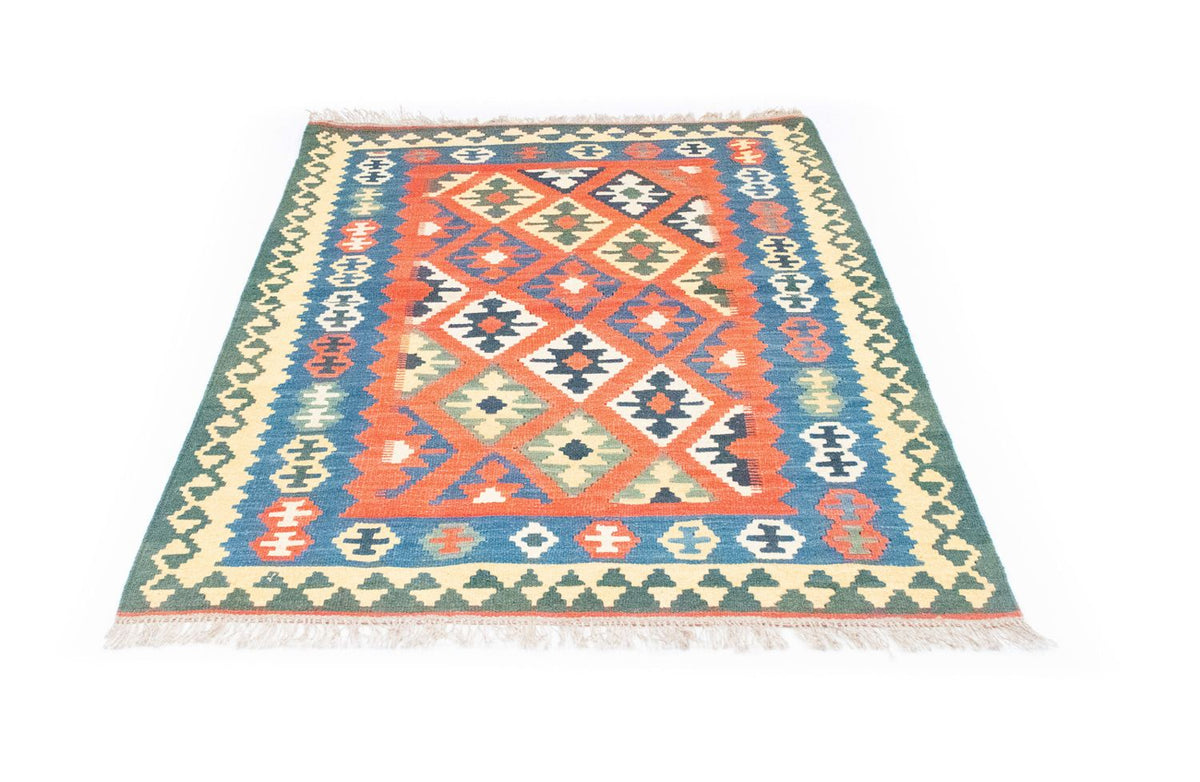 Kelim Carpet - orientalisk matta - 158 x 105 cm - orange