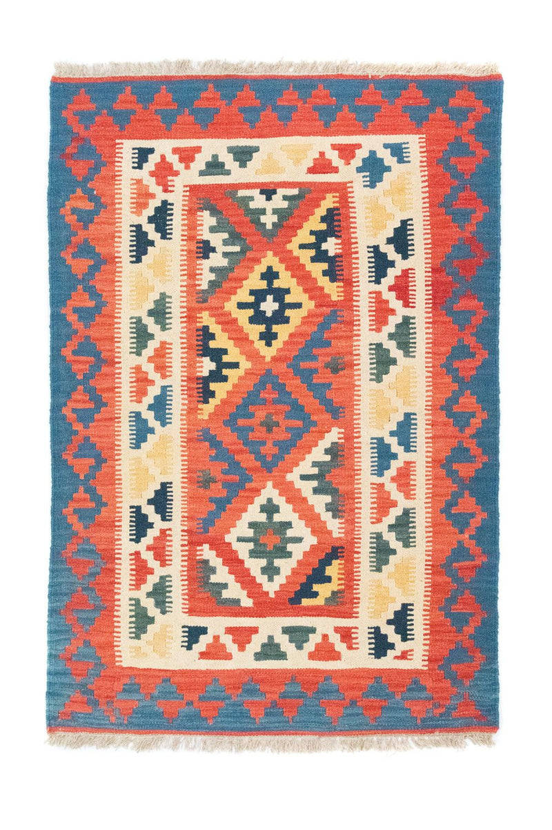 Kelim Carpet - orientalisk matta - 152 x 103 cm - orange