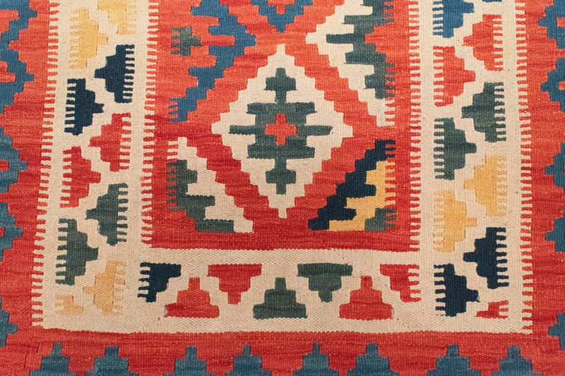 Kelim Carpet - orientalisk matta - 152 x 103 cm - orange