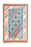 Kelim Carpet - orientalisk matta - 154 x 103 cm - blå