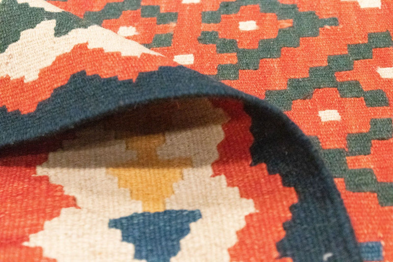 Kelim Carpet - orientalisk matta - 154 x 101 cm - orange