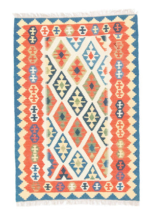 Kelim Carpet - orientalisk matta - 150 x 103 cm - beige