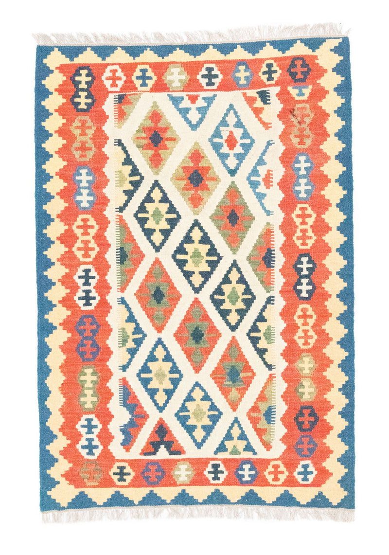 Kelim Carpet - orientalisk matta - 150 x 103 cm - beige