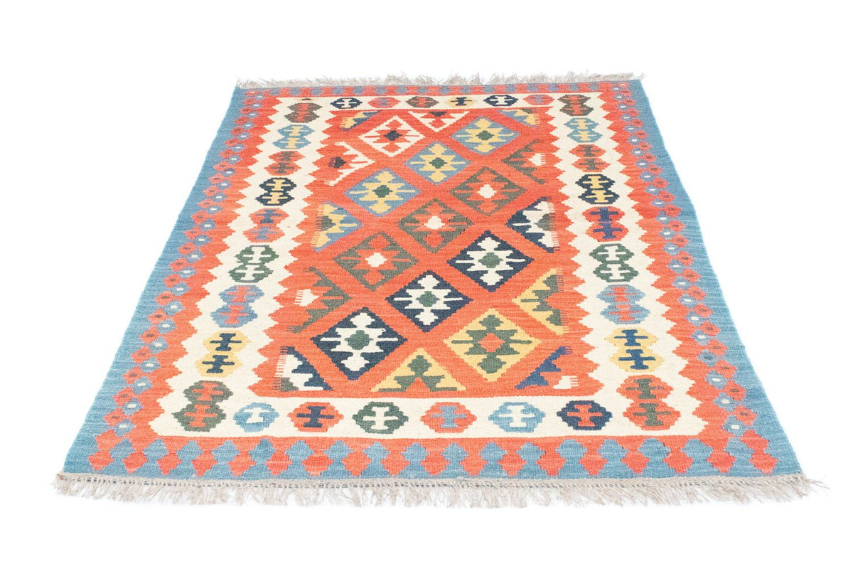 Kelim Carpet - orientalisk matta - 152 x 100 cm - orange