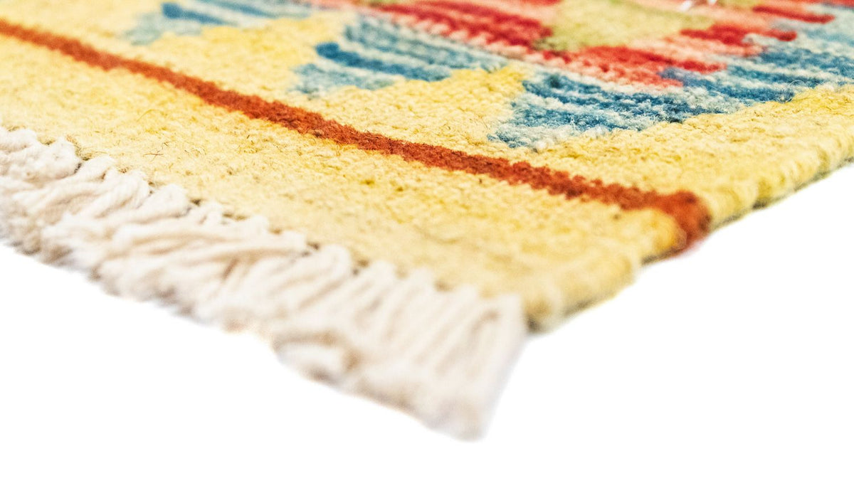 Runner Kelim Carpet - orientalisk matta - 200 x 99 cm - flerfärgad