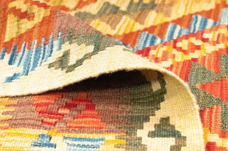 Kelim Carpet - orientalisk matta - 154 x 99 cm - flerfärgad