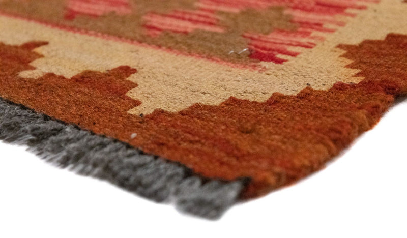 Kelim Carpet - orientalisk matta - 146 x 99 cm - orange