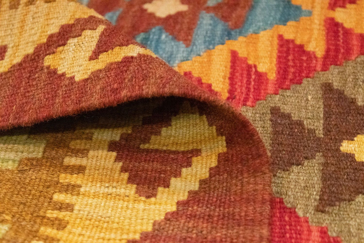 Kelim Carpet - orientalisk matta - 155 x 99 cm - brun