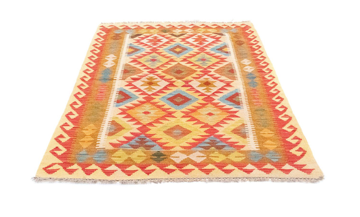 Kelim Carpet - orientalisk matta - 147 x 105 cm - orange