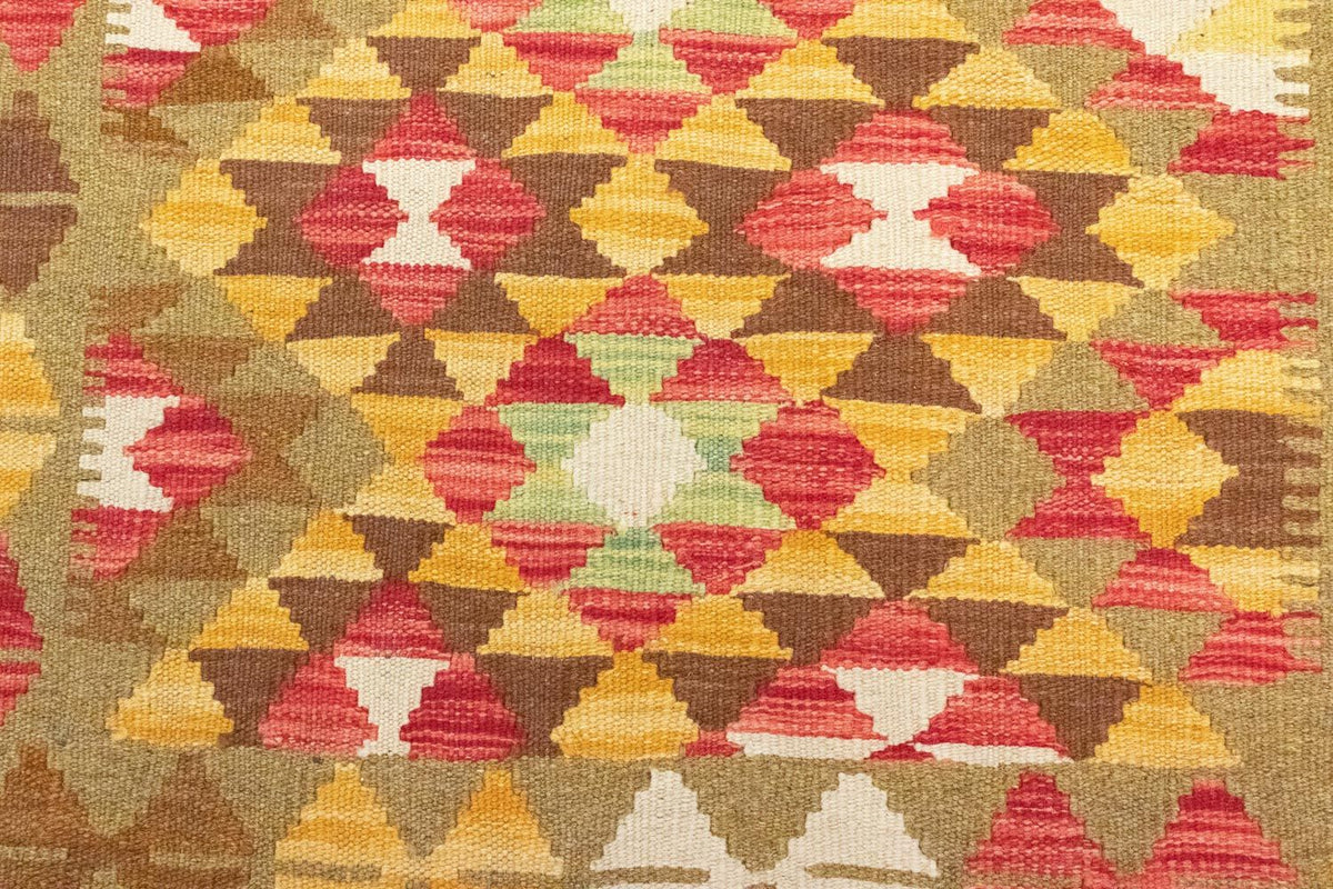 Kelim Carpet - orientalisk matta - 152 x 95 cm - orange