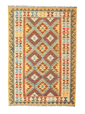 Kelim Carpet - orientalisk matta - 156 x 108 cm - beige