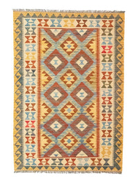 Kelim Carpet - orientalisk matta - 156 x 108 cm - beige