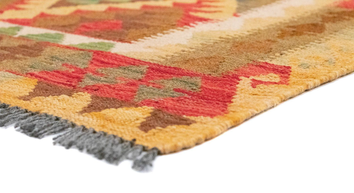 Kelim Carpet - orientalisk matta - 148 x 98 cm - orange