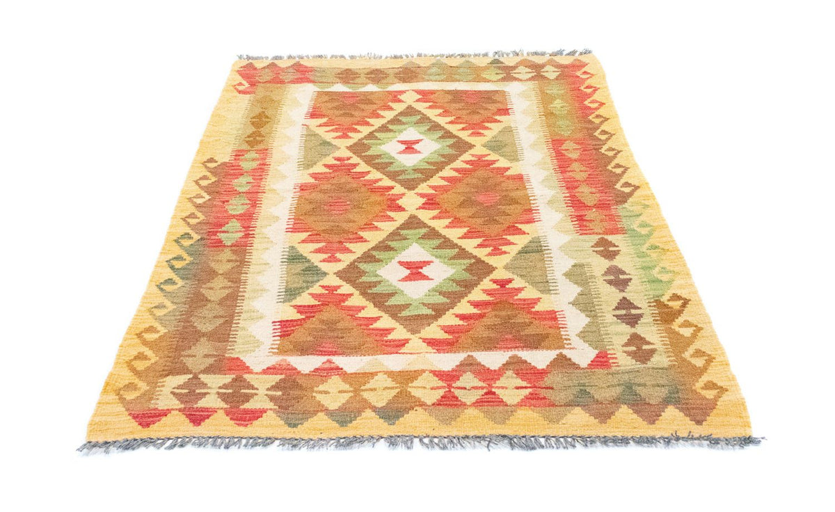 Kelim Carpet - orientalisk matta - 148 x 98 cm - orange
