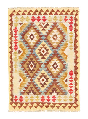 Kelim Carpet - orientalisk matta - 149 x 103 cm - beige
