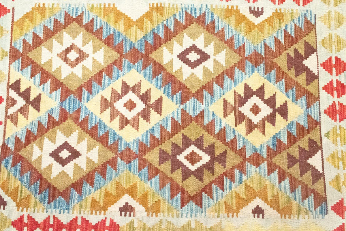 Kelim Carpet - orientalisk matta - 149 x 103 cm - beige