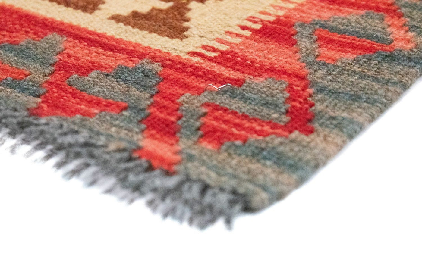 Kelim Carpet - orientalisk matta - 145 x 104 cm - röd