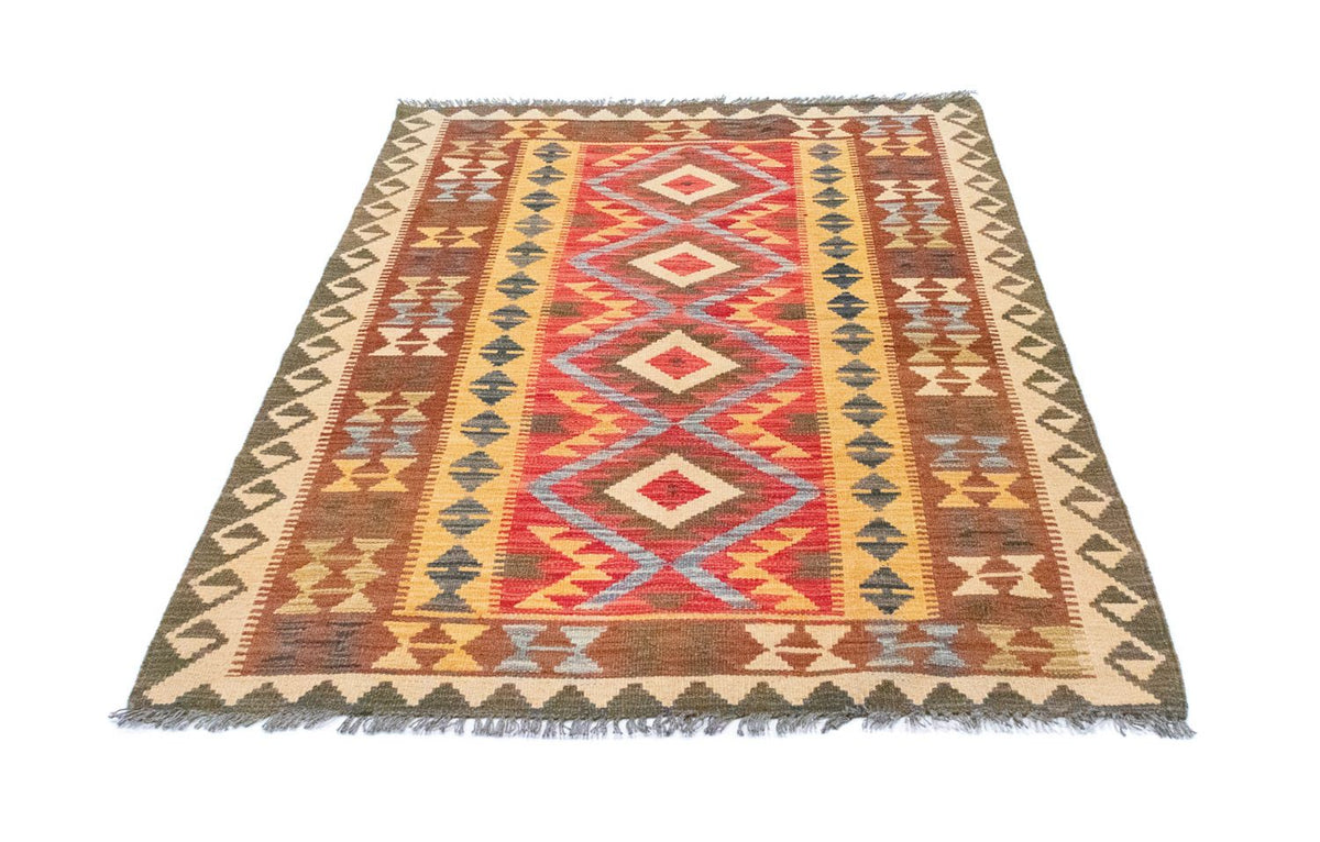 Kelim Carpet - orientalisk matta - 154 x 107 cm - grön