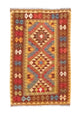 Kelim Carpet - orientalisk matta - 159 x 99 cm - brun