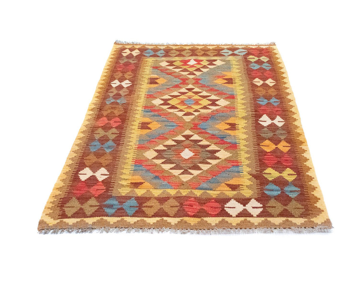 Kelim Carpet - orientalisk matta - 159 x 99 cm - brun